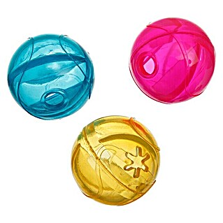 Karlie Katzenspielzeug Futterball (Durchmesser: 6 cm, Thermoplastisches Elastomer)