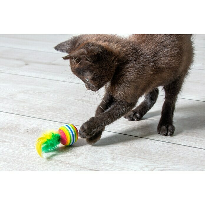 Karlie Katzenspielzeug Regenbogen 