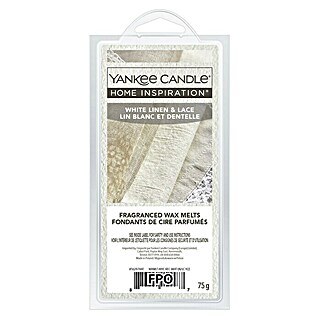 Yankee Candle Home Inspirations Duftwachs (White Linen & Lace, 75 g)