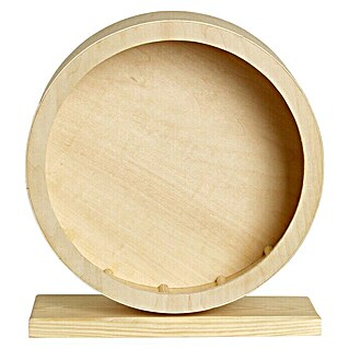 Karlie Nagerspielzeug Bogie Wheel (31,5 x 29 x 12 cm, Holz)
