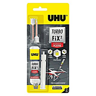 UHU Turbo Fix² 2-Komponenten-Kleber Flüssig Plastik (10 g)