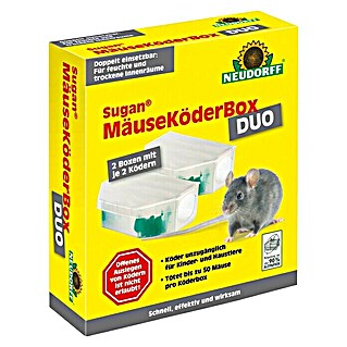 Neudorff Sugan Mäuseköderbox (2 Stk.)