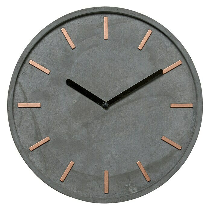 Wanduhr mit Schlüsselkasten Dekorative Uhr Vintage Wanduhr Bürouhr Silber 