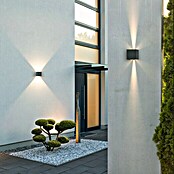 Starlux Vanjska zidna LED svjetiljka Umea (8 W, Boja: Antracit, D x Š x V: 10 x 10 x 10 cm, IP54, Kutno)