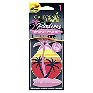 California Scents Lufterfrischer Palms Paper (Shasta Strawberry)