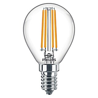 Philips Bombilla LED Vela y lustre CL ND 1PF/10 (E14, 60 W, P45, 806 lm)