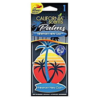 California Scents Lufterfrischer Palms Paper (Newport New Car)