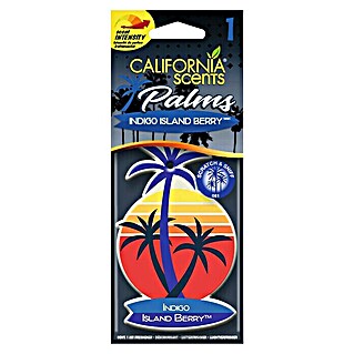 California Scents Lufterfrischer Palms Paper (Indigo Island Berry)