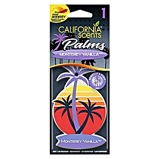 California Scents Lufterfrischer Palms Paper (Monterrey Vanilla)