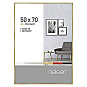 Nielsen Bilderrahmen Pixel (Gold, 50 x 70 cm, Aluminium)