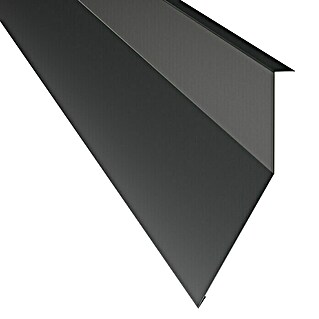 Kappleiste (Schwarz, 100 x 11 cm, Stahl)
