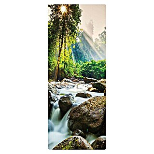 SanDesign Handmuster (17,5 cm x 7 cm x 3 mm, Romantic Waterfall)