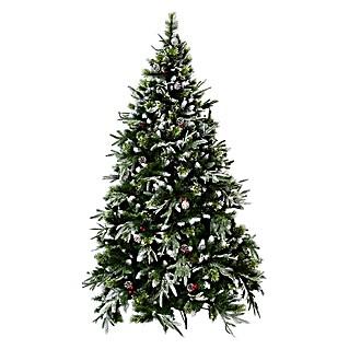 Umjetno božićno drvce sa ukrasima (Visina: 210 cm)