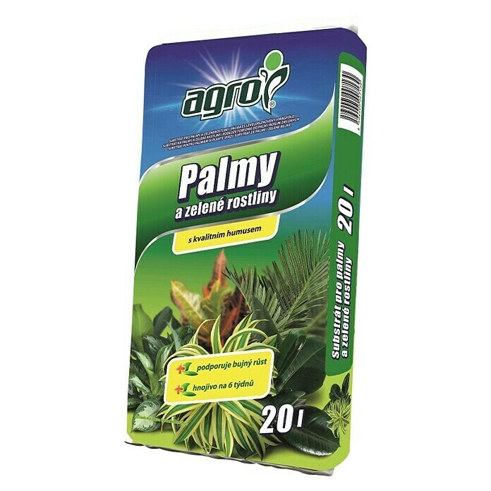 Agro Zemlja za zelene biljke i palme 