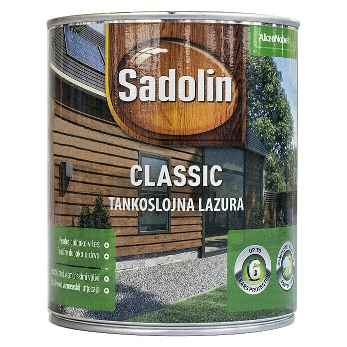 Sadolin Lazura za zaštitu drva Classic 