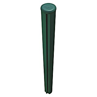 Reta Stup za ograde (Visina: 150 cm, Promjer: 48 mm, Zelene boje, Metal)