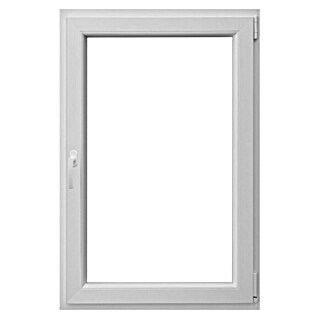 PVC prozor s kvakom (Š x V: 80 x 120 cm, DIN desno, Bijele boje)