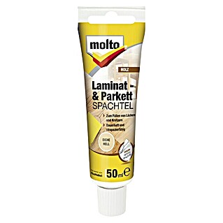 Molto Holzspachtel Laminat & Parkett (Eiche Hell, 50 ml)