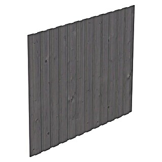 Skan Holz Seitenwand (B x H: 230 x 180 cm, Passend für: Skan Holz Carports, Schiefergrau)