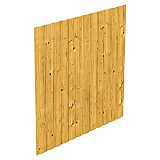 Skan Holz Seitenwand (B x H: 230 x 220 cm, Passend für: Skan Holz Carports, Eiche Hell)