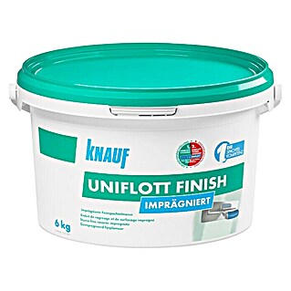 Knauf Fugenspachtel Uniflott Finish imprägniert (6 kg, Gebrauchsfertig)