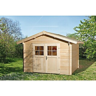 Weka Gartenhaus Premium 28 (Holz, 9 m², Wandstärke: 28 mm)