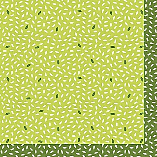 Duni Serviette (20 Stk., 24 x 24 cm, Rice Green)