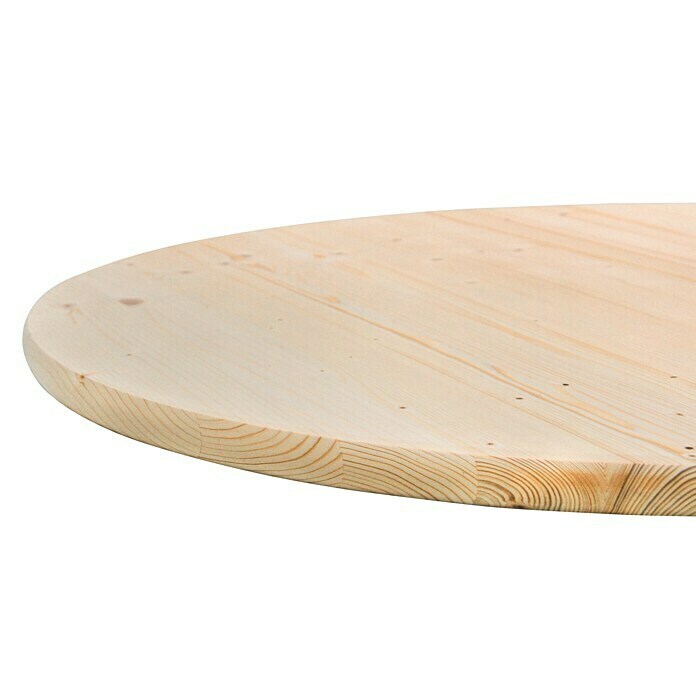 Tischplatte Natürliches Kiefernholz Rund Holz Platte Holzplatte Tisch 30-90cm DE 