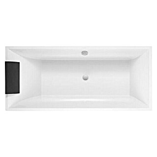 Villeroy & Boch Badewanne Squaro (170 x 75 cm, Quaryl, Weiß)