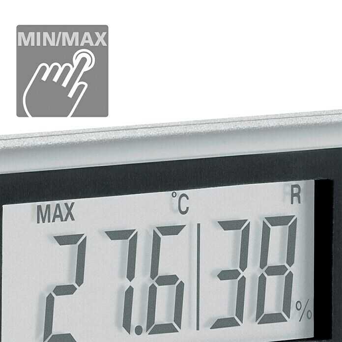 Laserliner Hygrometer ClimaPilot (Messbereich: -10 °C bis +50 °C Umgebungstemperatur)