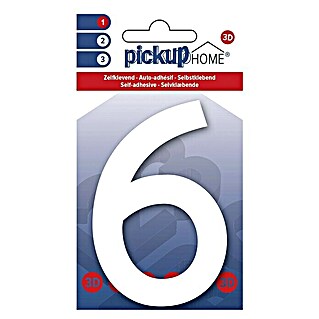 Pickup 3D Home Kućni broj Rio (Visina: 10 cm, Plastika, Motiv: 6)
