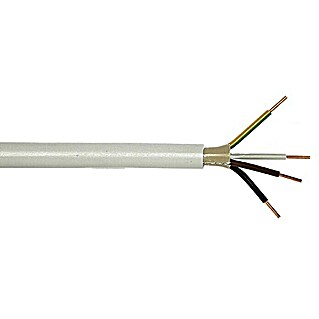 Izolirani kabel za vlažne prostorije (NYM-J4G1,5, 5 m, Sive boje)