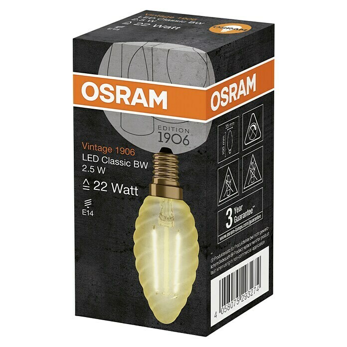 Osram Vintage 1906 LED-Leuchtmittel Classic BW 