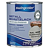 swingcolor Metalldickschichtlack RAL 9006 (Weißaluminium, 750 ml, Seidenglänzend, Lösemittelbasiert)