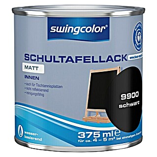 swingcolor Schultafellack (Schwarz, 375 ml, Matt, Wasserbasiert)