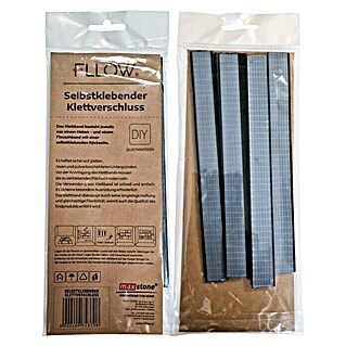 Fllow Klettband (6 Stk., Schwarz)