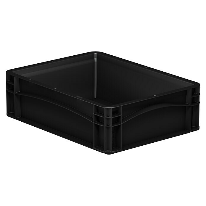 Surplus Systems Aufbewahrungsbox Eurobehälter / Eurobox schwarz 