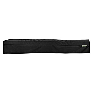 Outbag Bankauflage Bench Plus (Black, 220 x 25 x 8 cm, 100 % Polyester)