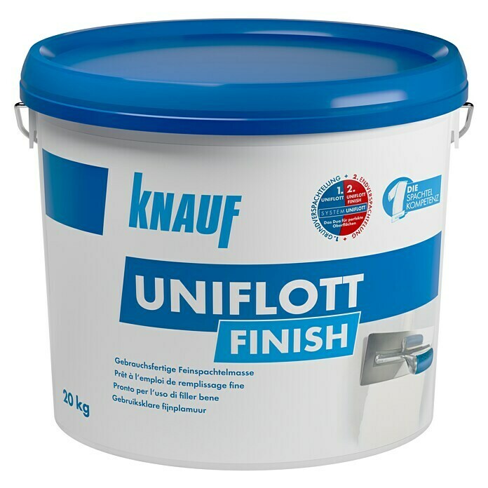 Knauf Fugenspachtel Uniflott Finish (20 kg, Gebrauchsfertig)