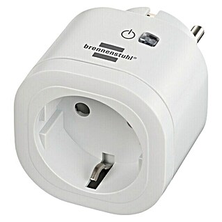 Brennenstuhl WiFi-Schaltsteckdose WA 3000 XS01 (Weiß, 13 A, Max. Anschlussleistung: 3.000 W)