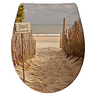 Poseidon WC daska Playa (Samospuštajuća, Duroplast, Bež-smeđe boje)