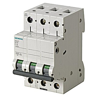 Siemens Leitungsschutzschalter (Auslösecharakteristik: C, 20 A, 3-polig)