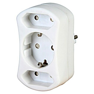 Euro-adapter 3-voudig (16 A, 3.500 W)