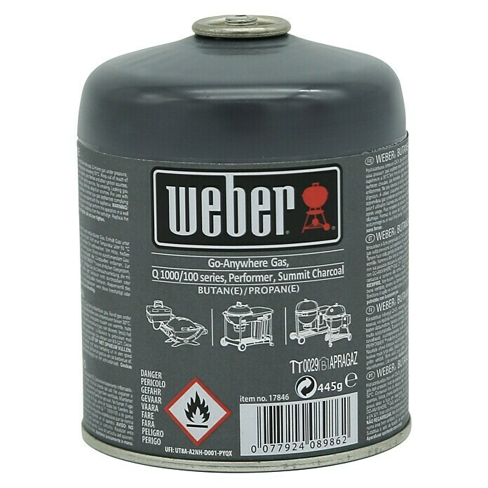 Weber Bombona pequeña de gas 