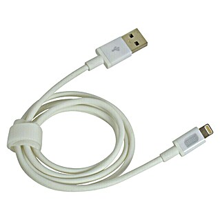 Carpoint Autolader Kabel USB>Mfi 8-Pins (1 m, Wit)