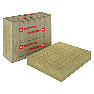 Rockwool Steenwol buitenmuur isolatieplaat (Recyclebaar, Euroklasse: A1, 100 x 80 x 7,5 cm)