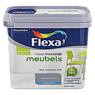 Flexa Mooi Makkelijk Kleurlak Meubels Mooi Blauwgrijs (Mooi blauwgrijs, 750 ml)