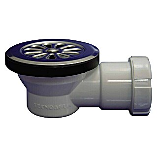 Tecnoagua Válvula de desagüe para plato de ducha horizontal (85 mm, 1½