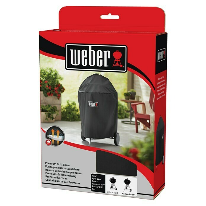 Weber Zaštitna navlaka za roštilj Premium (Namijenjeno za: Weber roštilj na drveni ugljen s Ø 57 cm)