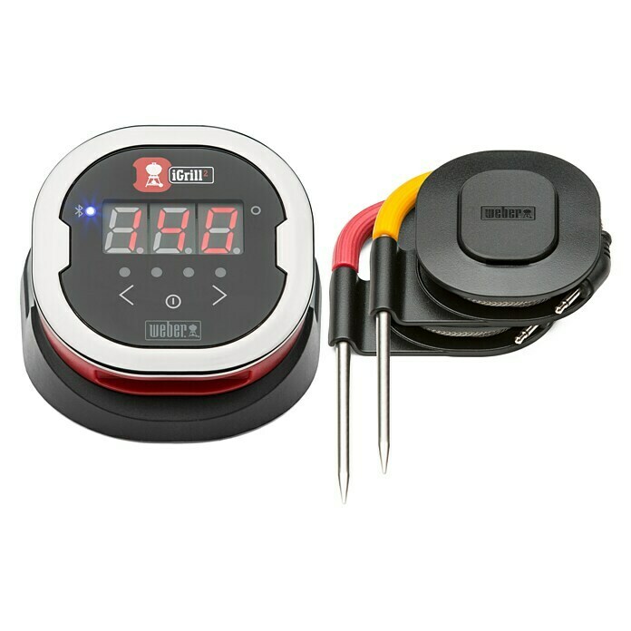 Weber Grill-Thermometer iGrill 2 (Bluetooth, 2 Messfühler)